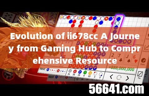 Evolution of ii678cc A Journey from Gaming Hub to Comprehensive Resource